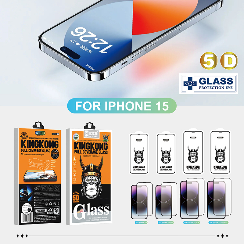 MOCOSON 5D Clear Glass