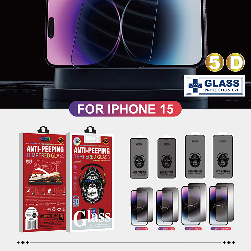 MOCOSON 5D Privacy Clear Glass