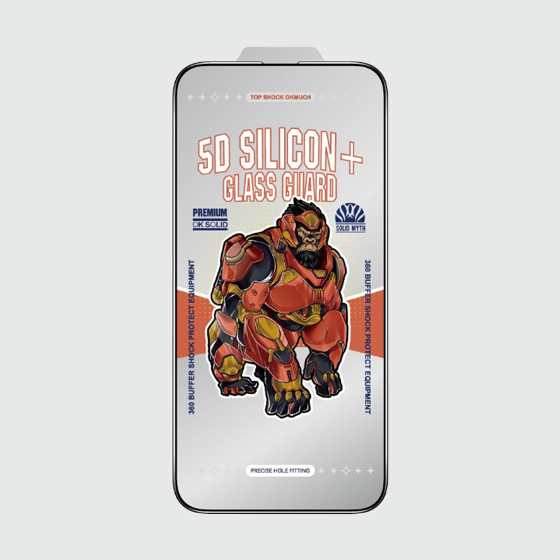 MOCOSON 5D Clear Silicon glass