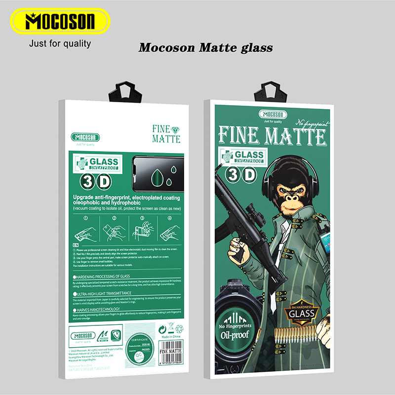 3D Matte Tempered glass