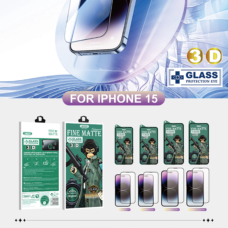 3D Matte Tempered glass