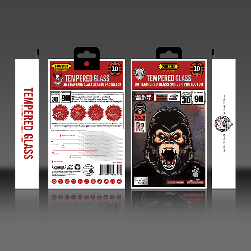 MOCOSON KINGKONG 10IN1 Clear glass